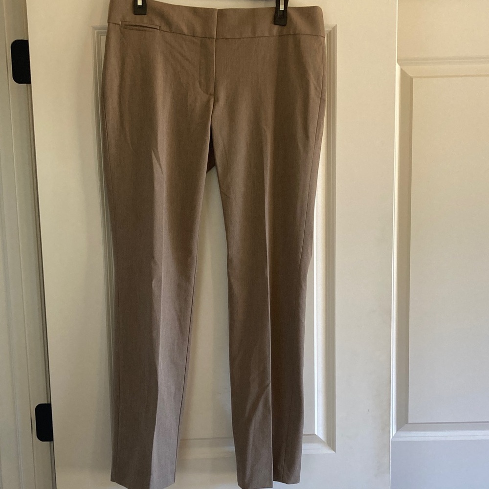 LOFT Marisa Dress Pants, Tan, Sz 8.